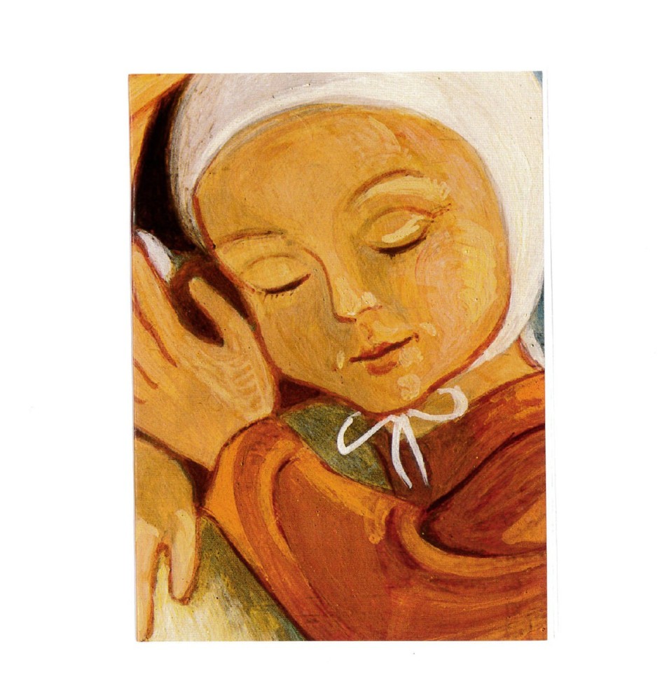 Paquet 6 cartes postales Noël tendresse | BARROUX (Abbaye Sainte-Madeleine du)