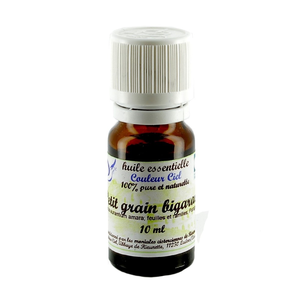 ABBAYE DE RIEUNETTE - COULEUR CIEL - Huile essentielle de Petit Grain Bigarade