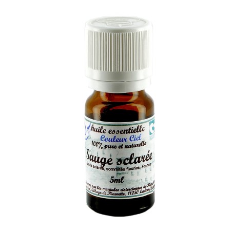 ABBAYE DE RIEUNETTE - COULEUR CIEL - Huile essentielle de Sauge Sclarée