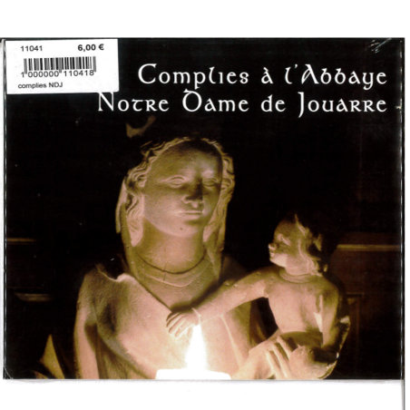 ABBAYE DE JOUARRE - CD - Complies à l'Abbaye Notre Dame de Jouarre