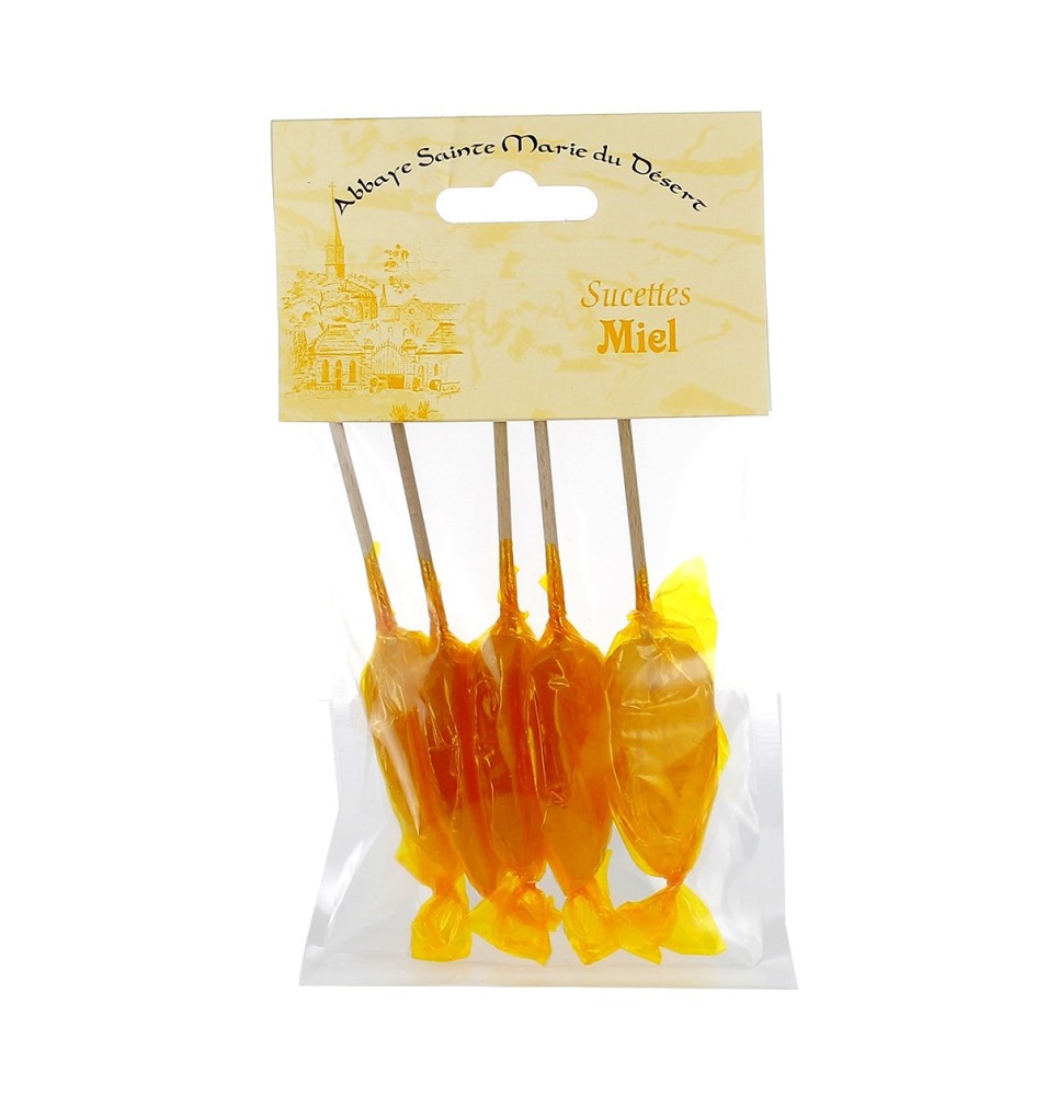 ABBAYE DU DESERT Sucettes Miel