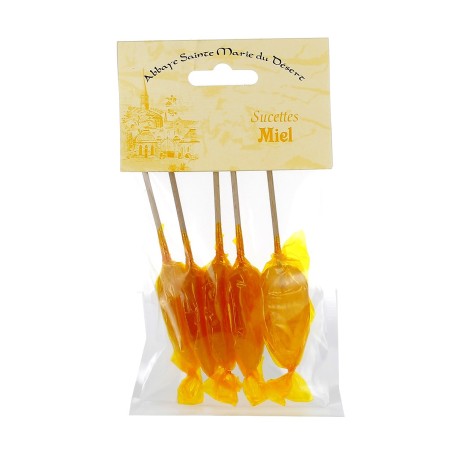 ABBAYE DU DESERT Sucettes Miel
