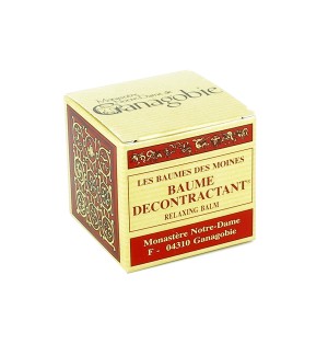ABBAYE DE GANAGOBIE - Baume Décontractant de massage des muscles