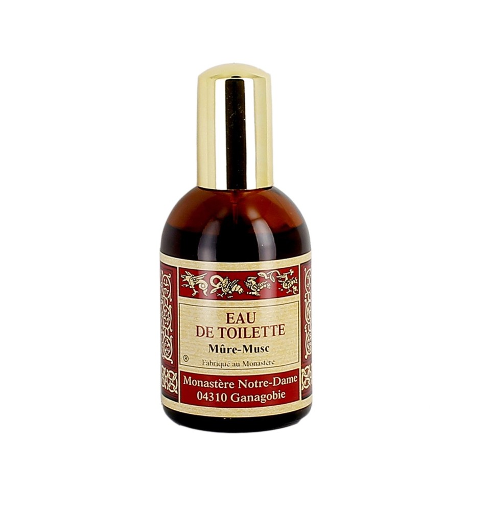 ABBAYE DE GANAGOBIE - Eau de toilette mûre-musc avec vaporisateur