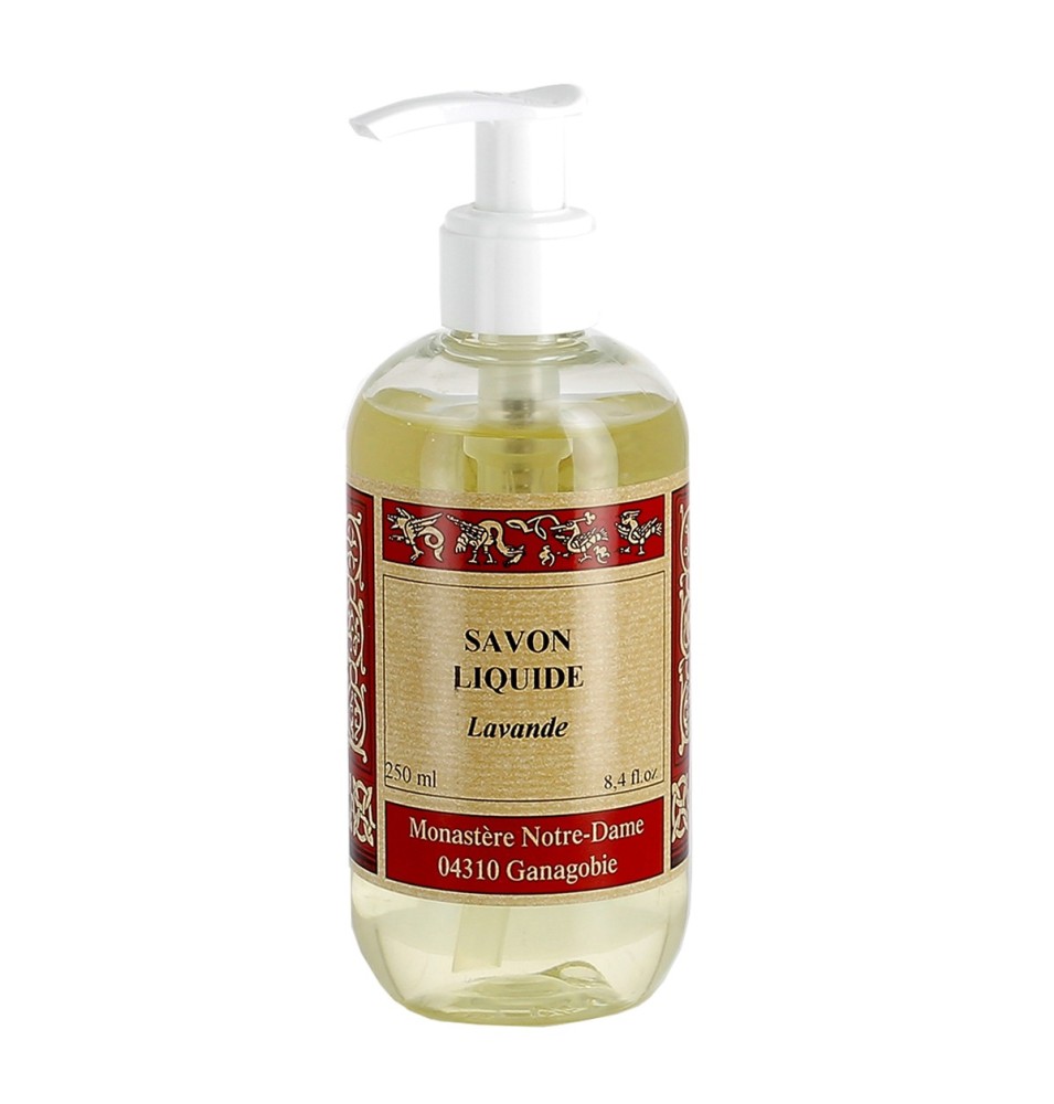ABBAYE DE GANAGOBIE - Savon Liquide Lavande  avec pompe