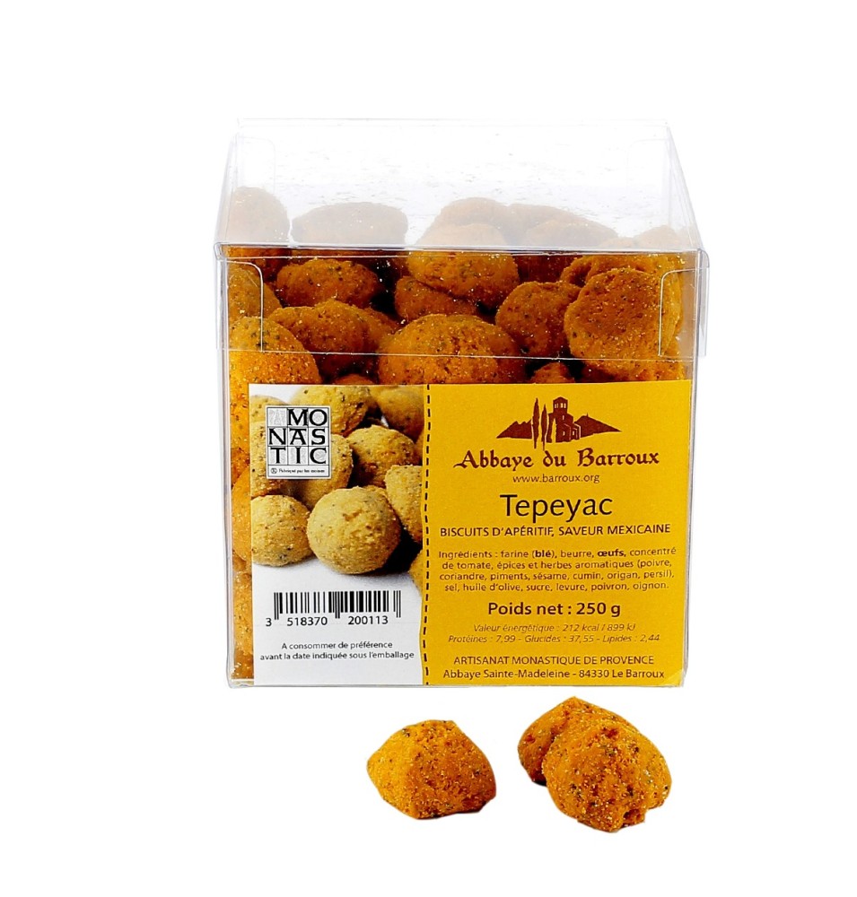 Biscuits d'apéritifs saveur mexicaine