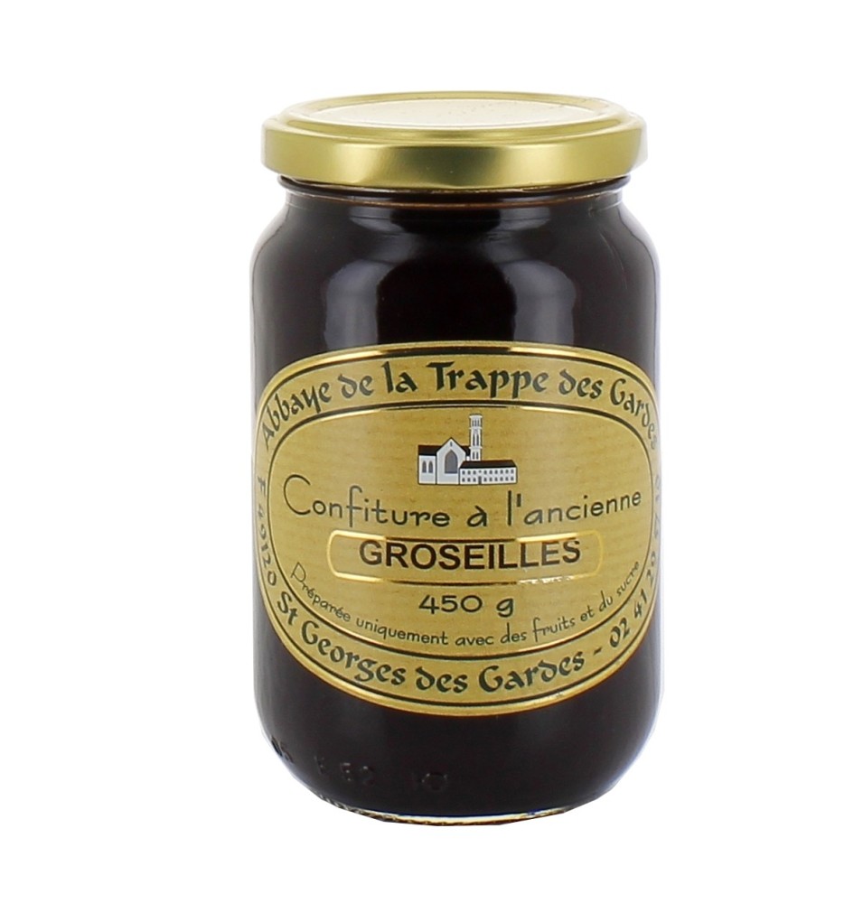 ABBAYE DES GARDES - Confiture à l'Ancienne Groseilles