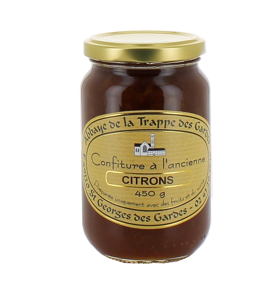 ABBAYE DES GARDES - Confiture à l'Ancienne Citrons