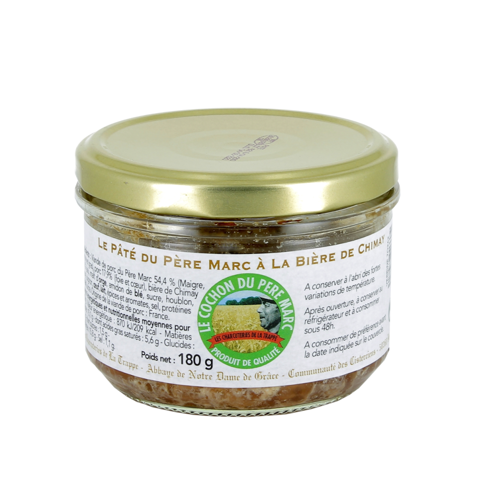 ABBAYE DE BRICQUEBEC - Rillettes pur porc du Père Marc