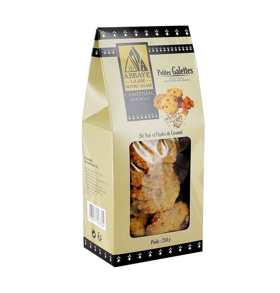 ABBAYE DE CAMPENEAC - Petites galettes de blé noir aux pépites de caramel