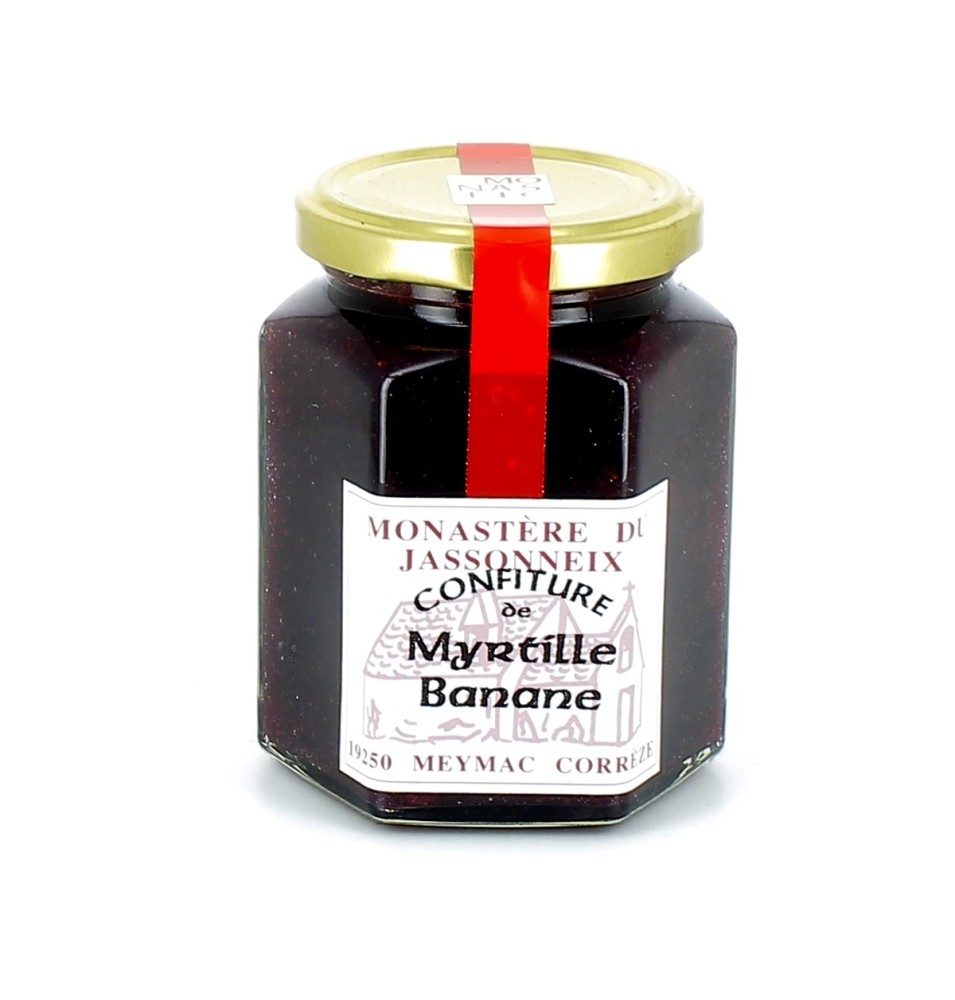 MONASTERE DU JASSONNEIX - Confiture de myrtille et chocolat