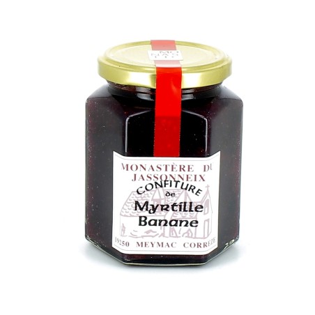 MONASTERE DU JASSONNEIX - Confiture de myrtille et chocolat