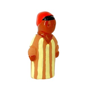 CRECHE B2 N°11 - Le chamelier - Santons en terre cuite (6cm) | JOUARRE (Abbaye Notre-Dame de)