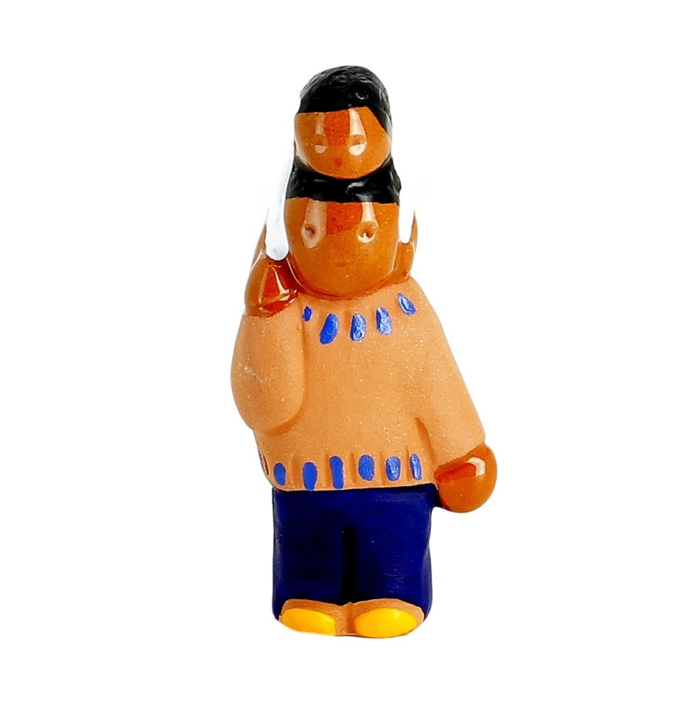 ABBAYE DE JOUARRE - CRECHE - Le papa - Santons en céramique (6cm)