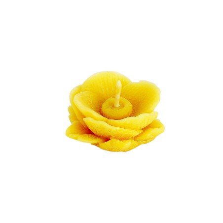 MONASTERE DE BOIS-SALAIR - Bougie flottante coquelicot en cire d'abeille N°7