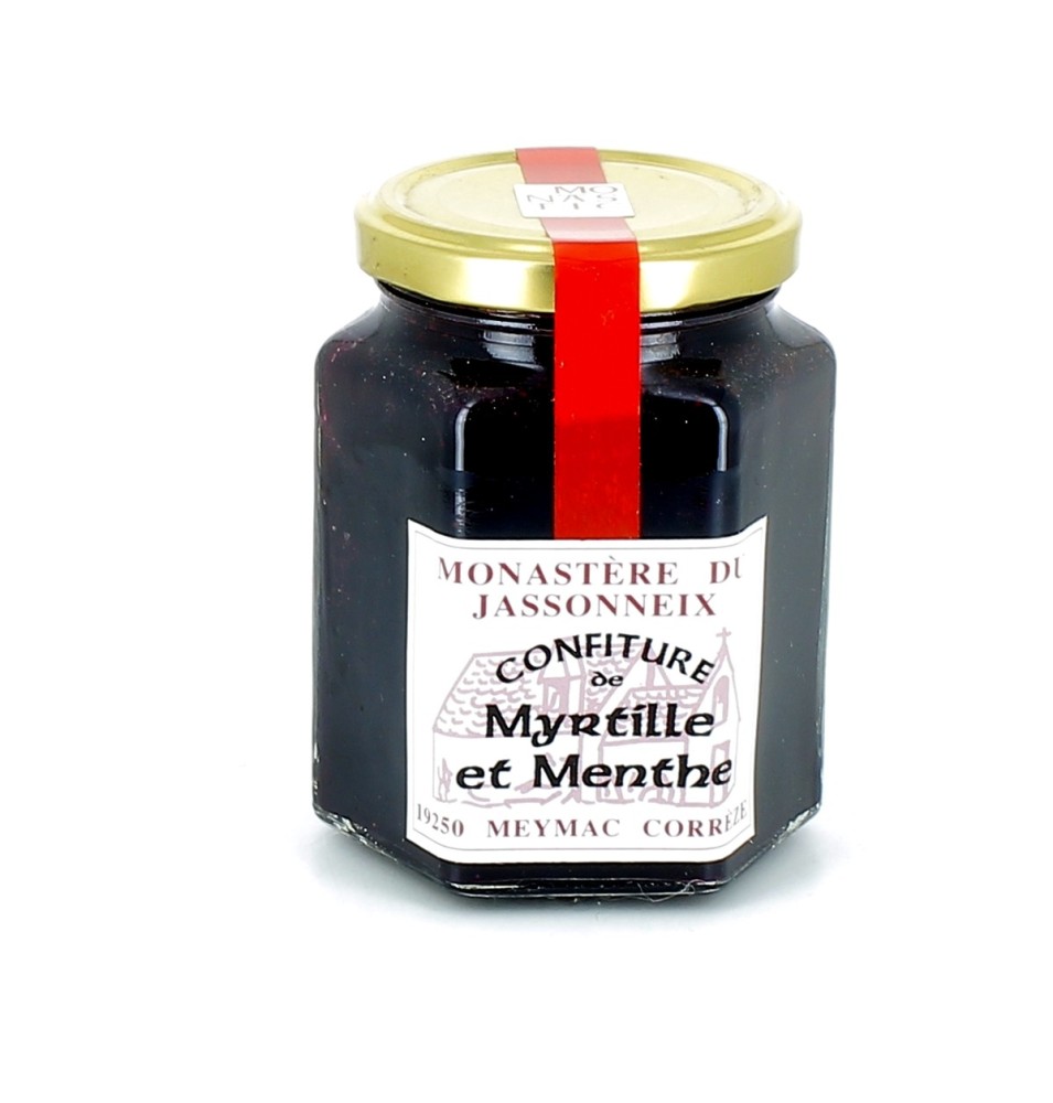 MONASTERE DU JASSONNEIX - Confiture de myrtille et chocolat