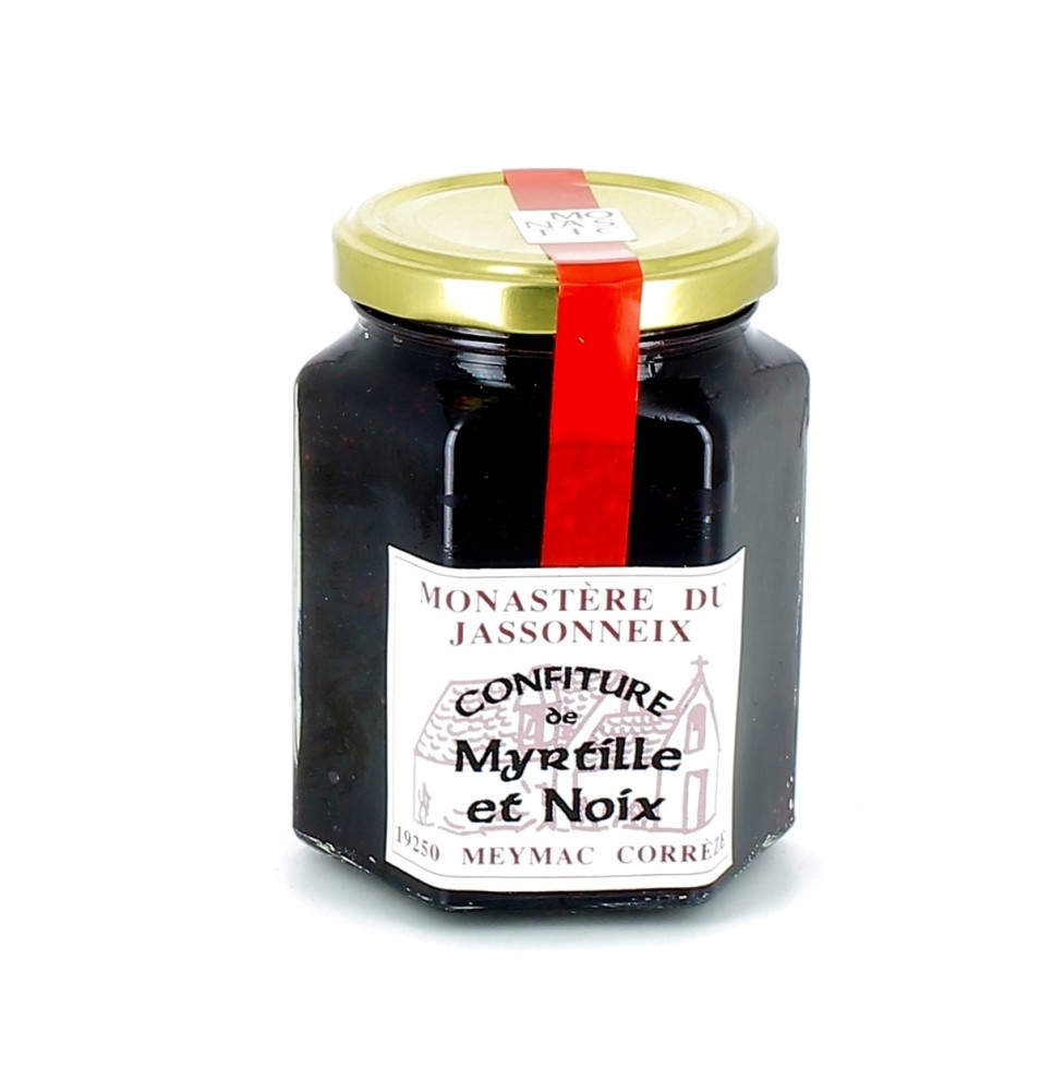 MONASTERE DU JASSONNEIX - Confiture de myrtille et banane