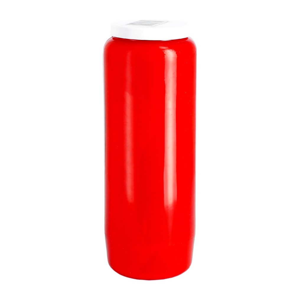 BOUGIE - Neuvaine Rouge - cire végétale