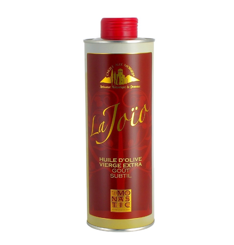 ABBAYE DU BARROUX - Huile d'olive extra vierge la Joïo (la Joie) extraite à froid, goût subtil