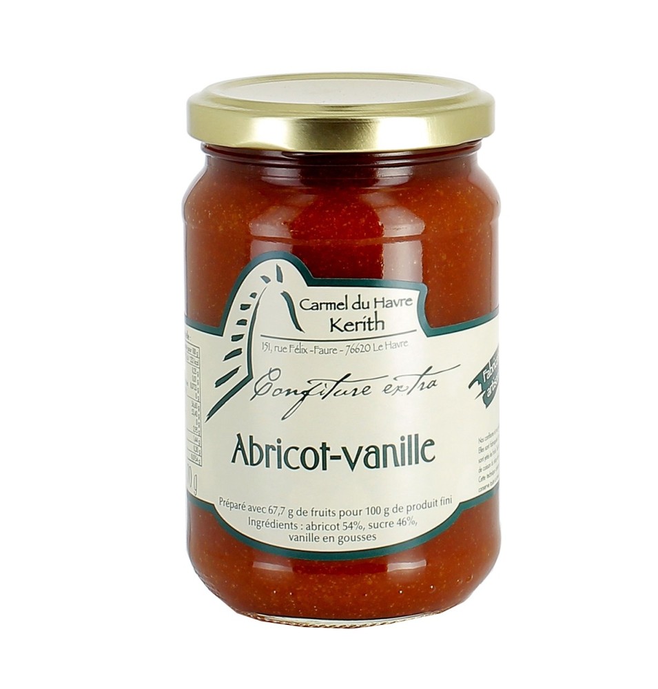 CARMEL DU HAVRE KERITH - Confiture d'Abricot - Vanille