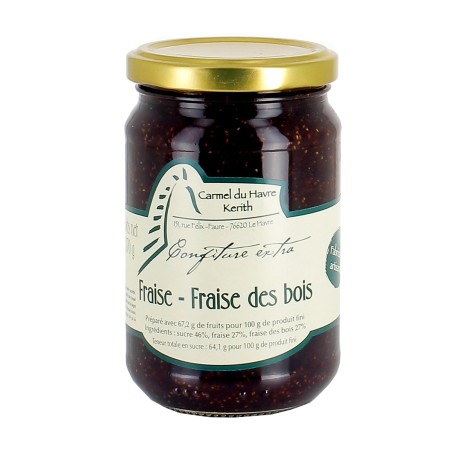 CARMEL DU HAVRE KERITH - Confiture de Fraise-fraise des bois