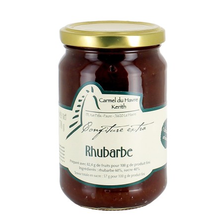 CARMEL DU HAVRE KERITH - Confiture de rhubarbe