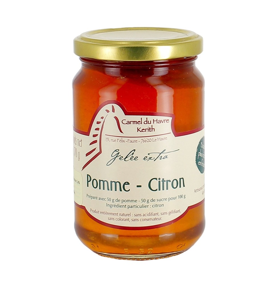 CARMEL DU HAVRE KERITH - Gelée de Pomme Citron
