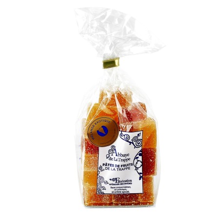 ABBAYE DE LA TRAPPE - Pâtes de fruits mélange exotique coffret 225 g