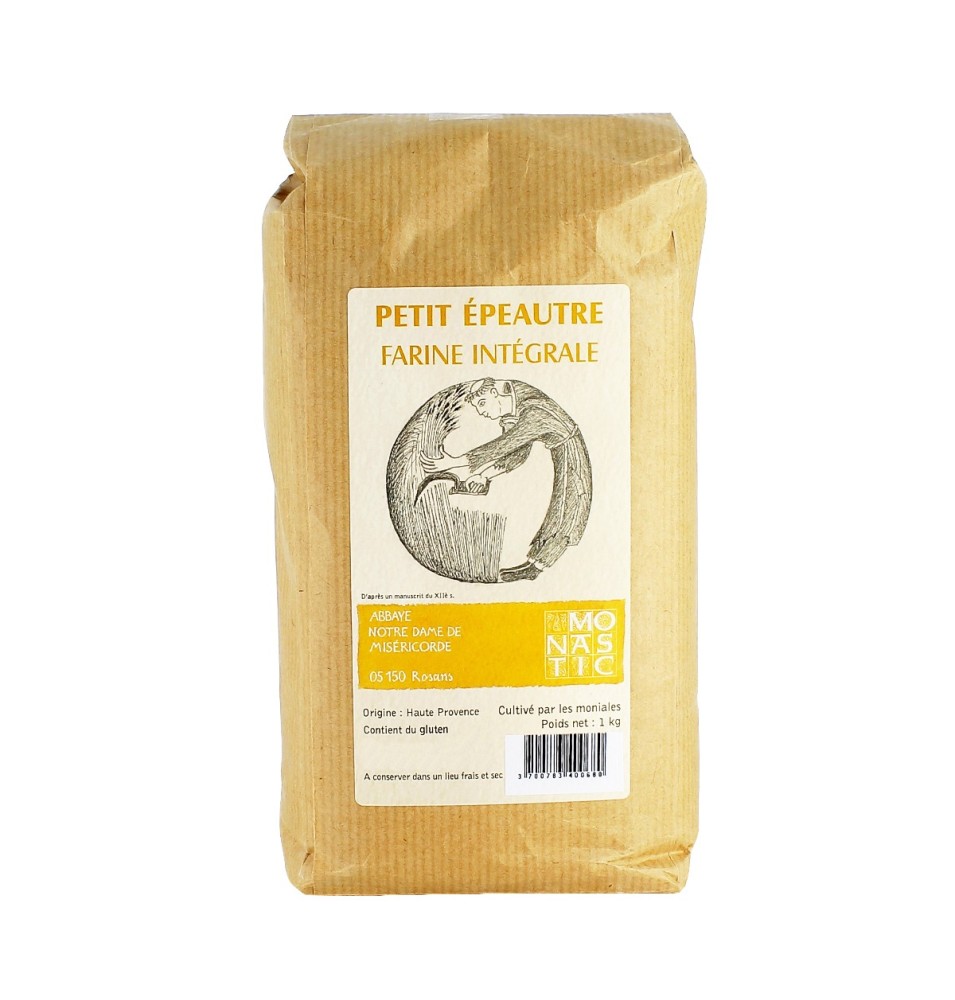 ABBAYE NOTRE-DAME DE MISERICORDE - Farine intégrale de petit épeautre