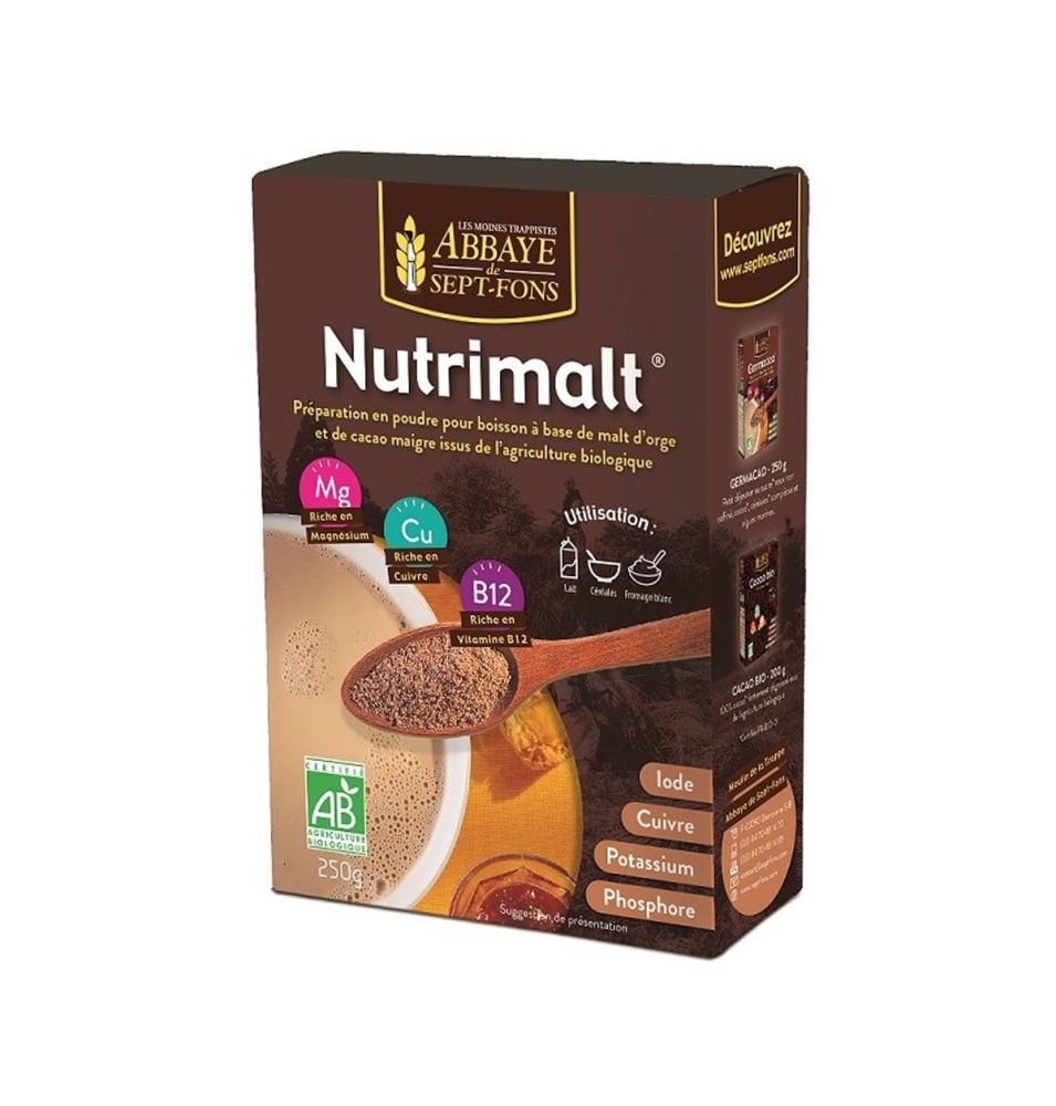 ABBAYE DE SEPT-FONS - NUTRIMALT bio Petit déjeuner (anciennement GERMALT)