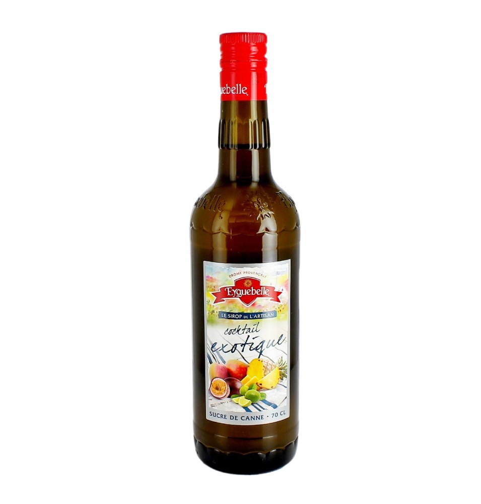 EYGUEBELLE - Sirop cocktail fraîcheur exotique