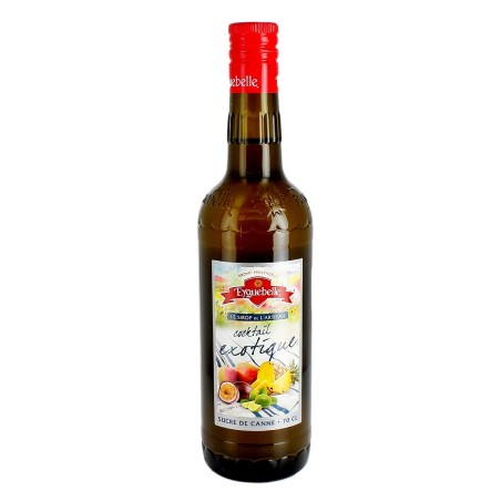 EYGUEBELLE - Sirop cocktail fraîcheur exotique