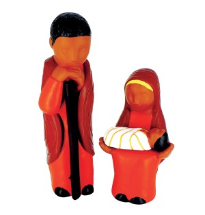 ABBAYE NOTRE-DAME DE JOUARRE - Statuette de la Vierge Marie Petite Colombe (10 cm) N°68