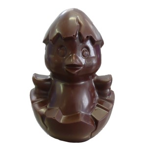 Poussin de Pâques au chocolat noir