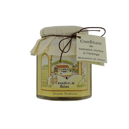 Confiture de tomates vertes à l'orange bio