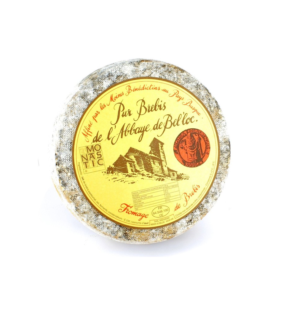 ABBAYE DE BELLOC - Fromage monastique pur brebis