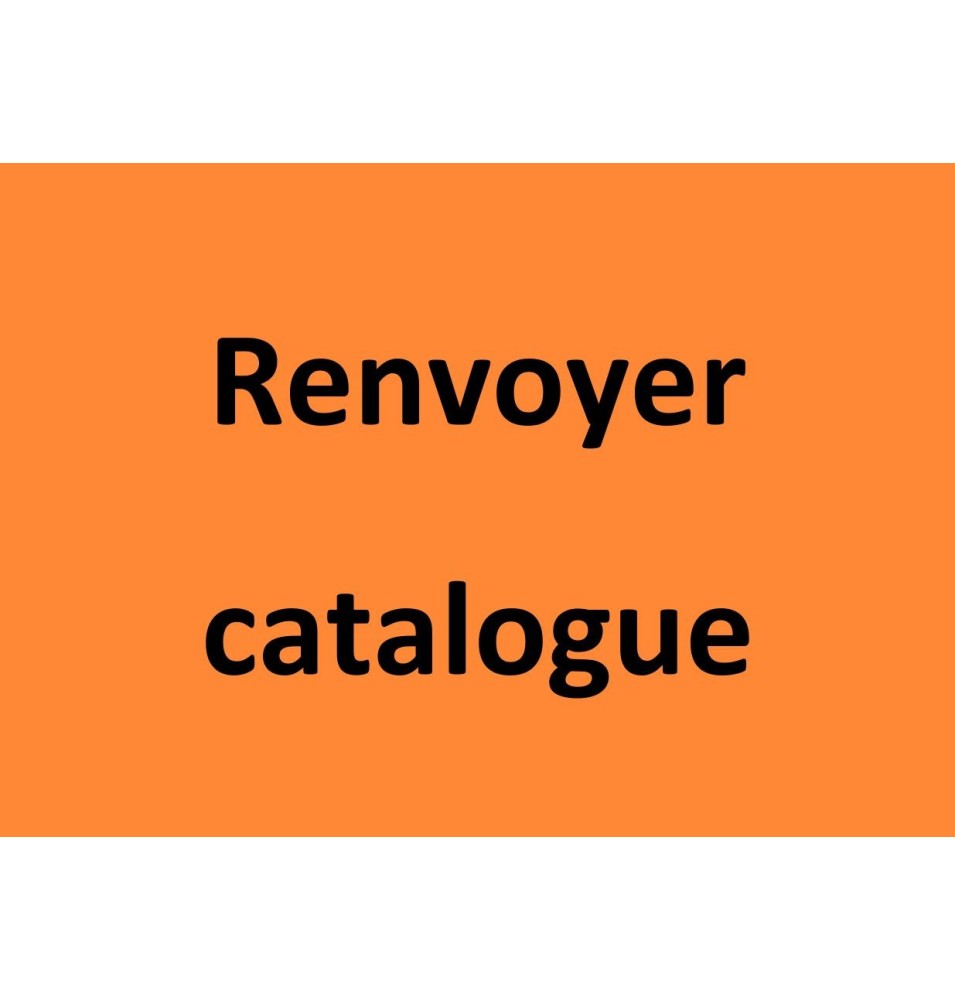 1.2. Souhaite recevoir à nouveau le Catalogue