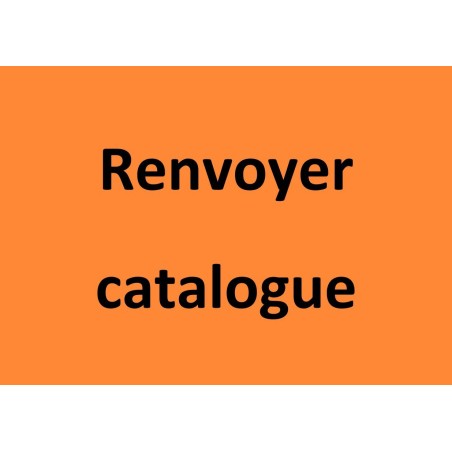 1.2. Souhaite recevoir à nouveau le Catalogue