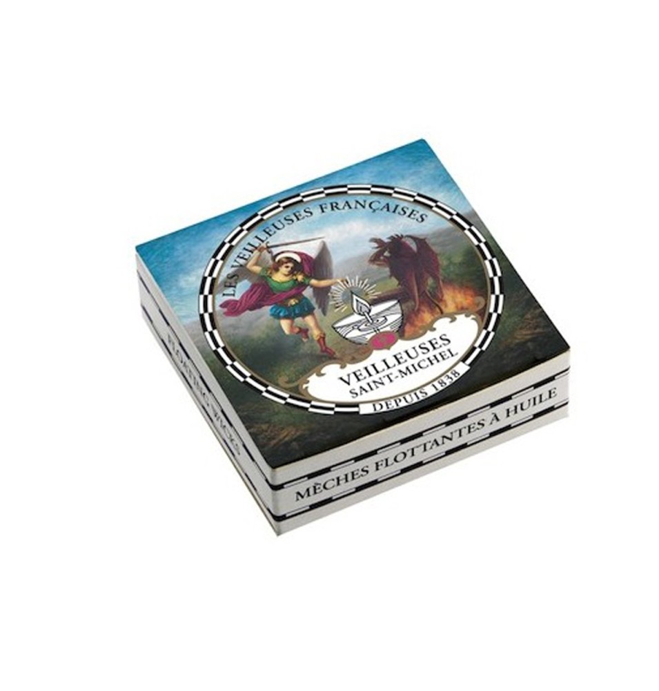 VEILLEUSES FRANCAISES - Mèches flottantes à l'huile Sainte-Marie