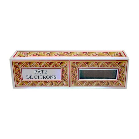 Pâtes de fruits bio aux citrons - 120 gr