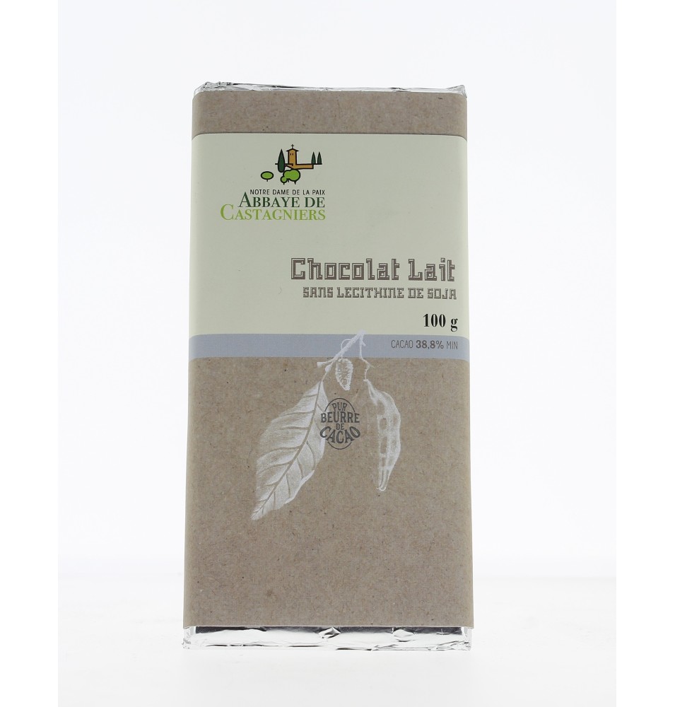 Tablette de chocolat blanc