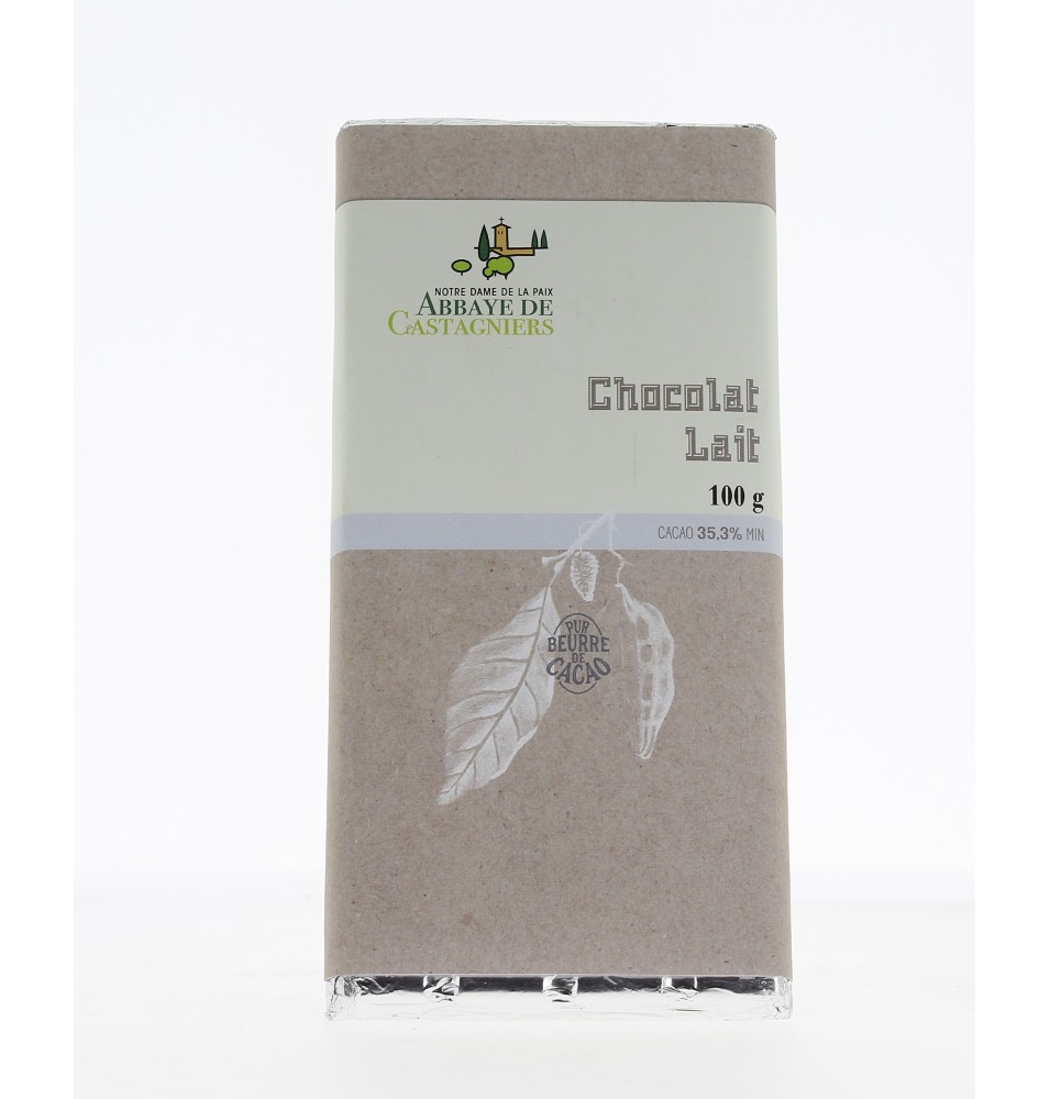 Tablette de chocolat blanc