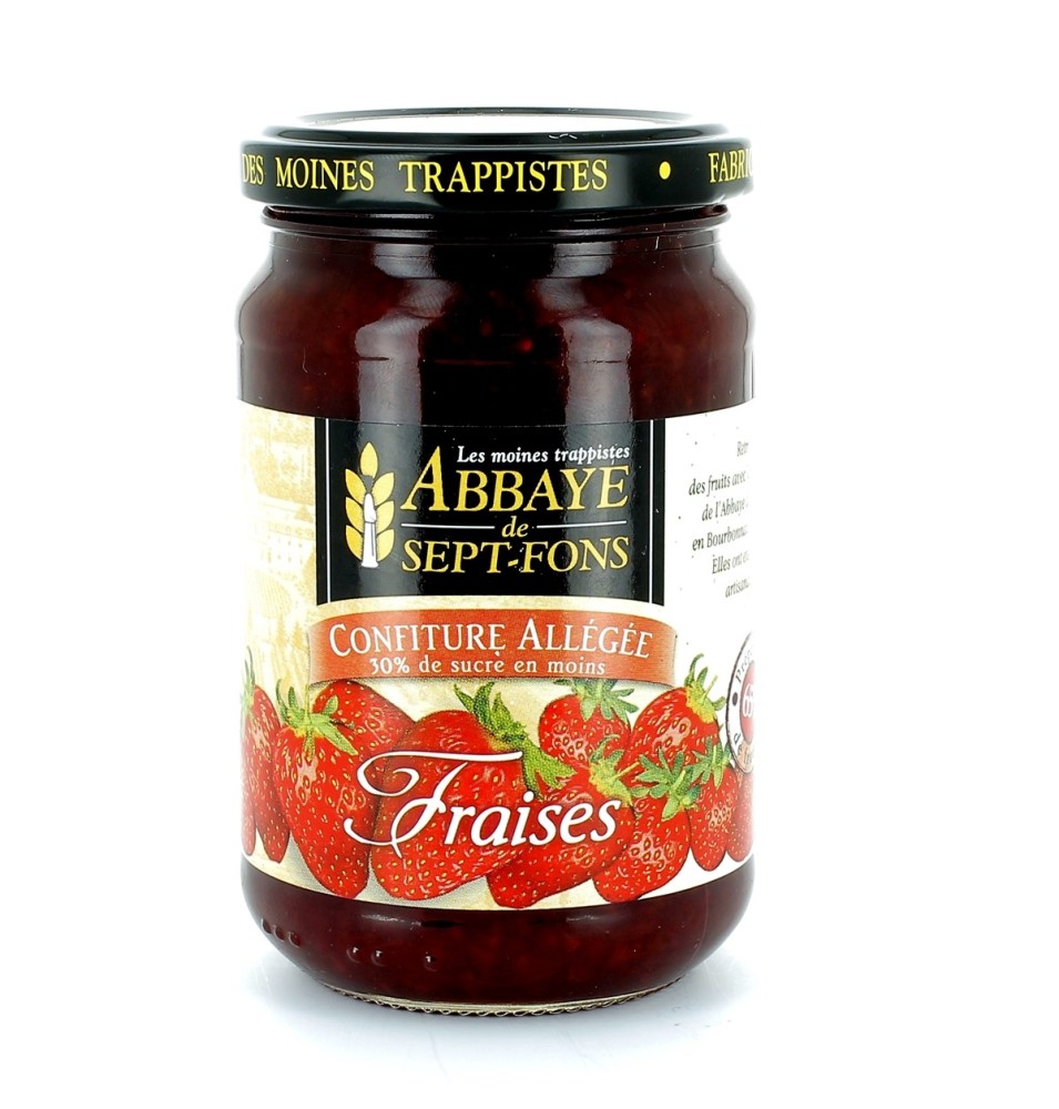 ABBAYE DE SEPT-FONS - Confiture BIO & allégée de framboises