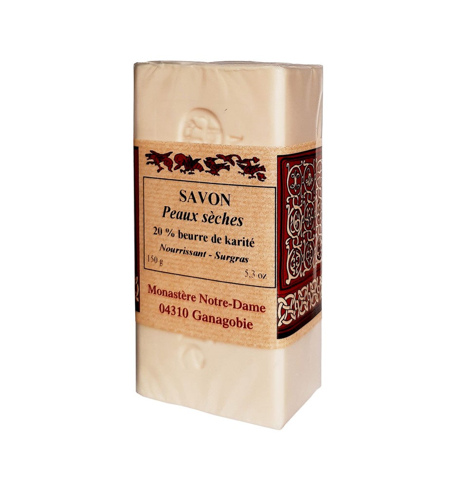 ABBAYE DE GANAGOBIE - Savon Peaux sèches beurre de karité