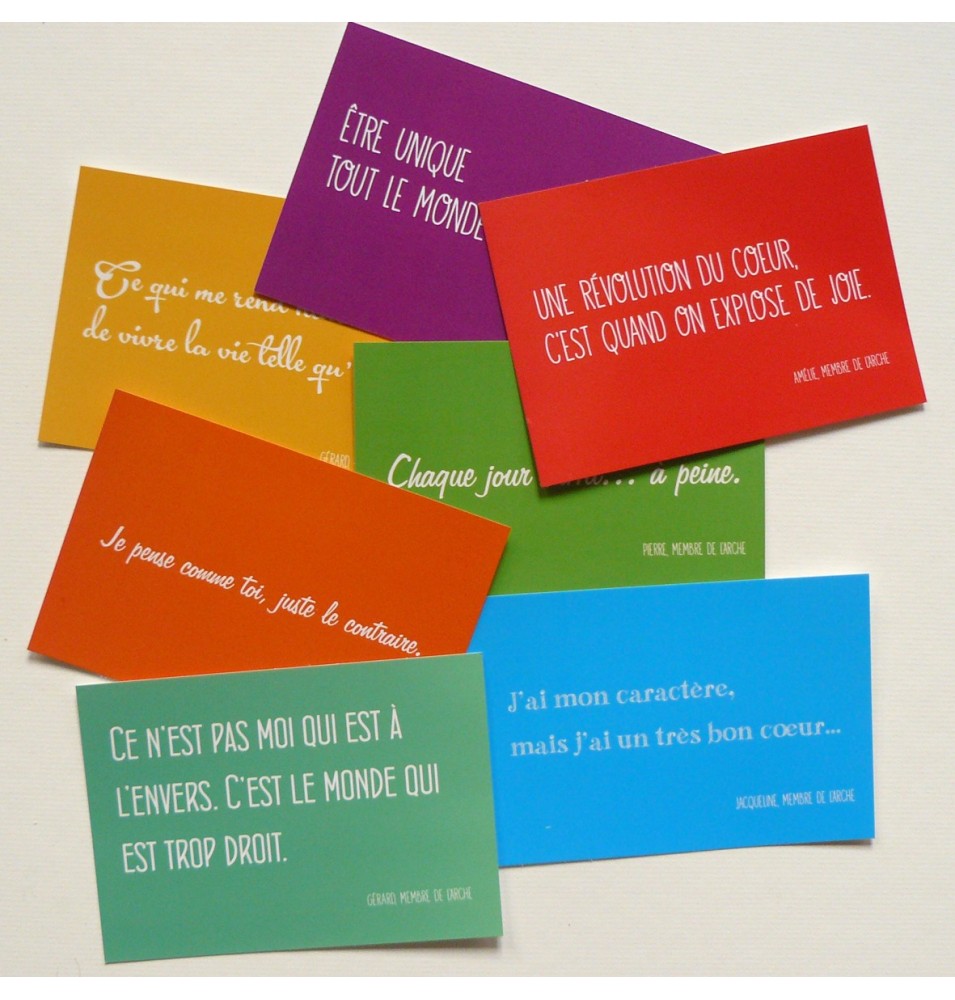 Carte  - Il faut que tu restes vivant pour le reste de ta vie