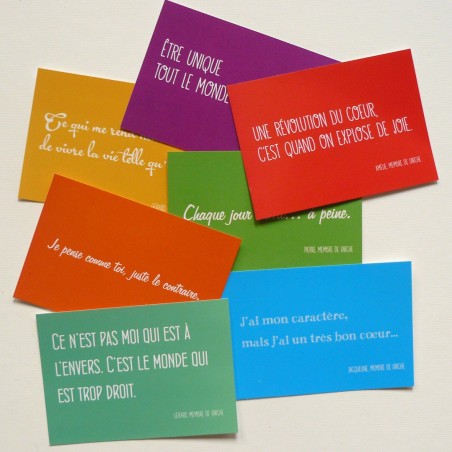 Carte  - Il faut que tu restes vivant pour le reste de ta vie