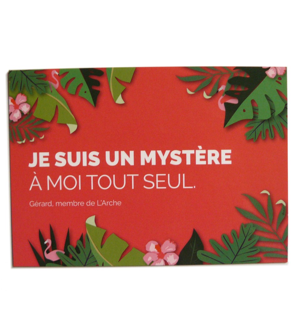 Carte - Je suis un mystère à moi tout seul