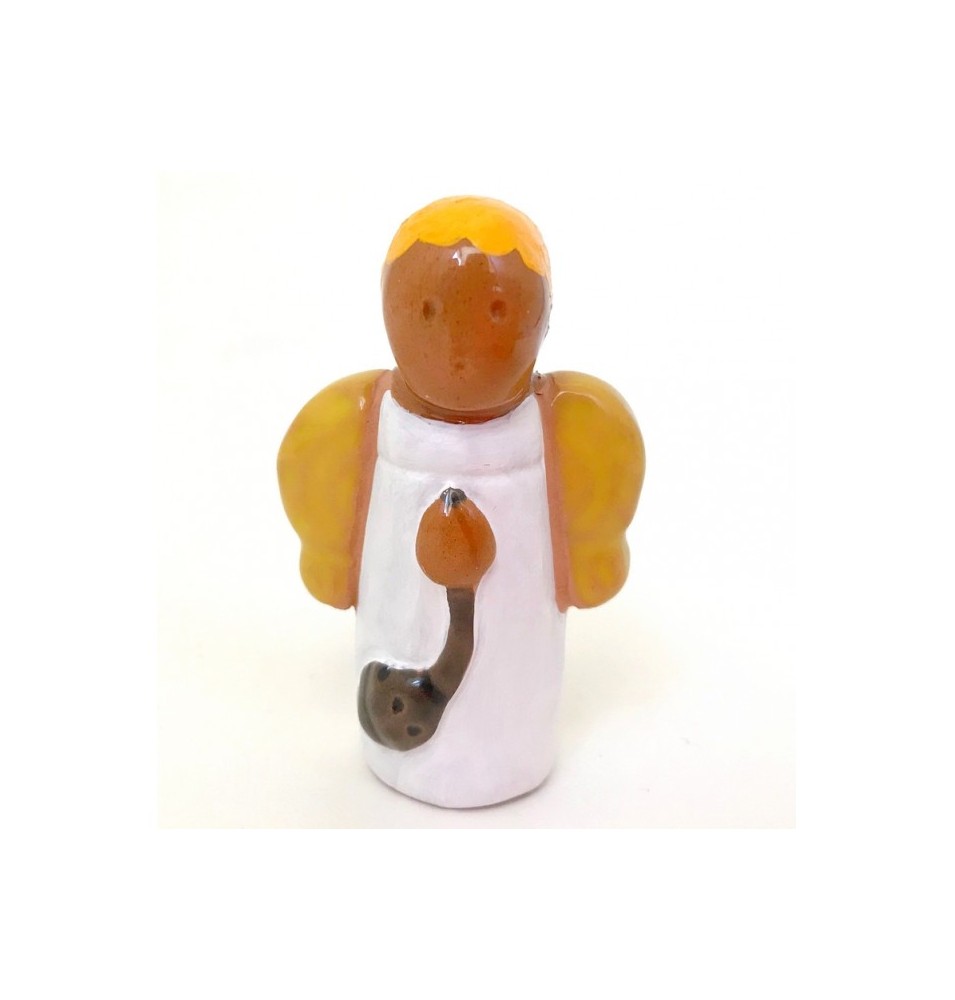 CRECHE - Ange à l'encens - Santons en terre cuite (6cm)
