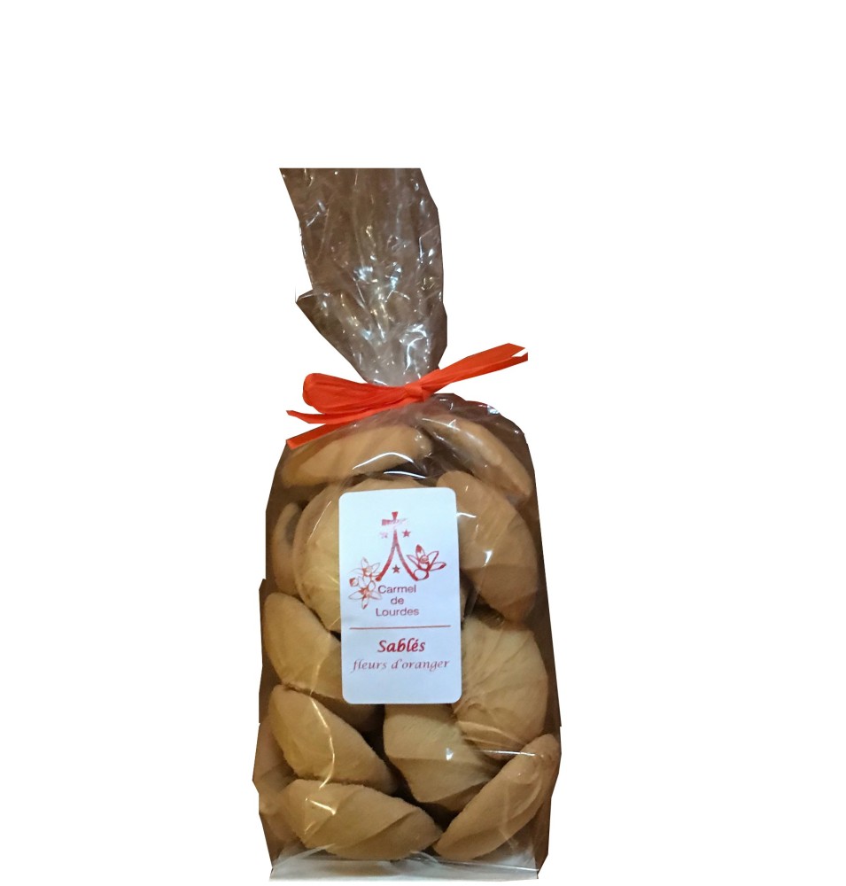 Sablés fleurs d'oranger