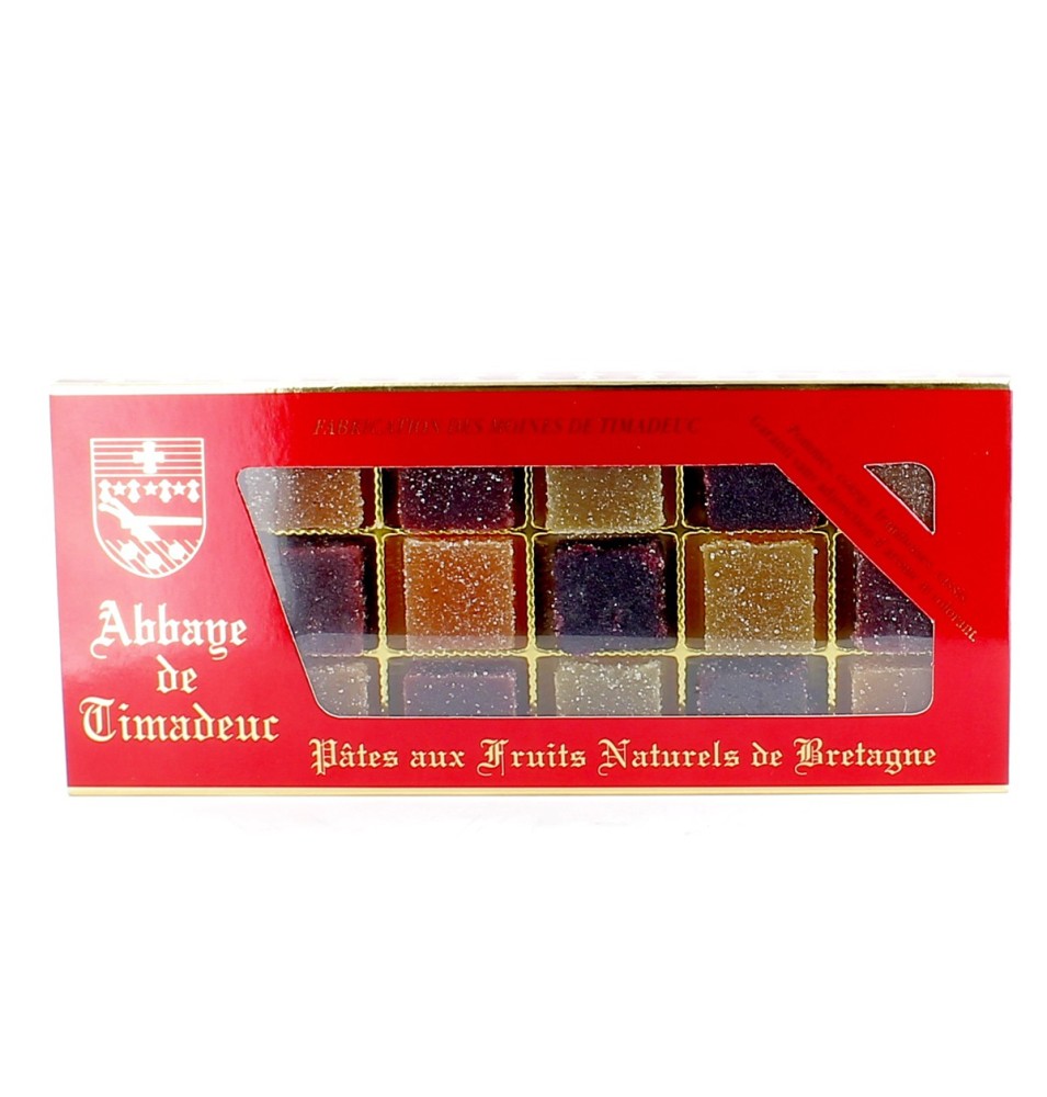Pâtes de Fruits naturelles et concentrées - 250 g | TIMADEUC (Abbaye Notre-Dame de)